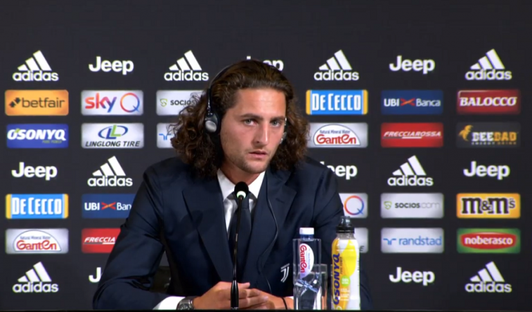 Rabiot: « Impatient de débuter cette nouvelle aventure. Mais attention à Parme ! »