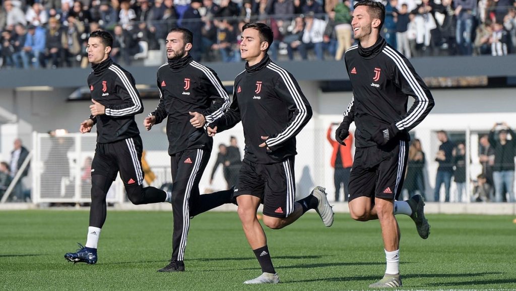 Entrainement Juventus Training Center Continassa