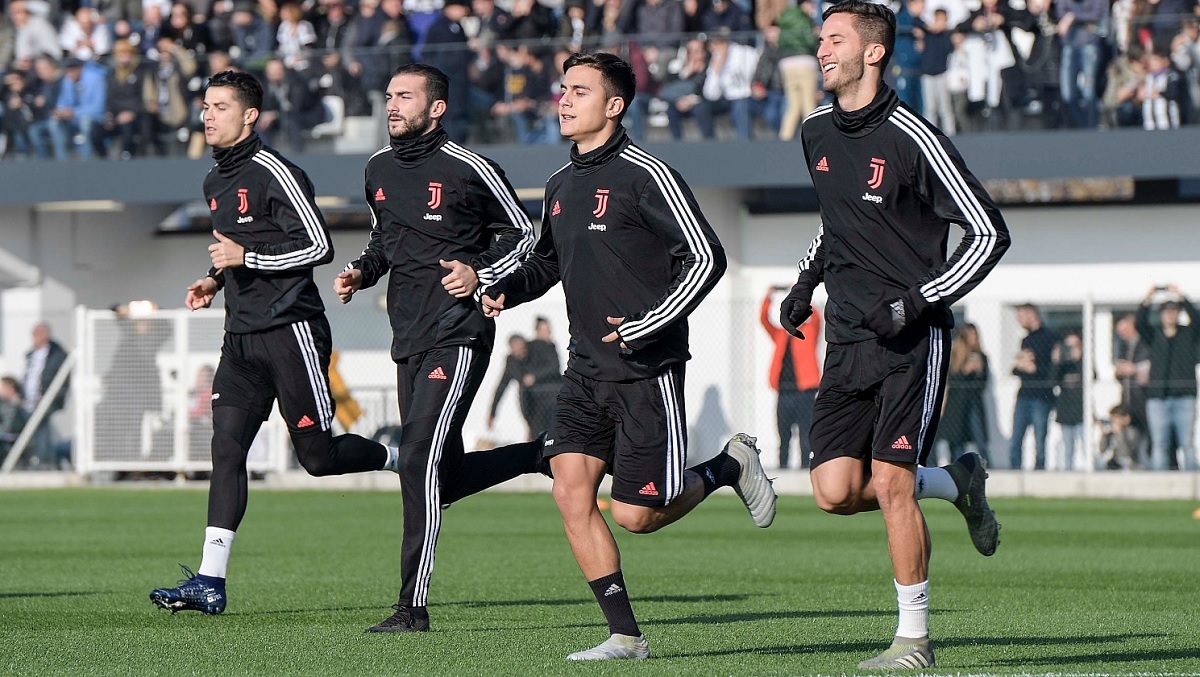 Entrainement Juventus Training Center Continassa
