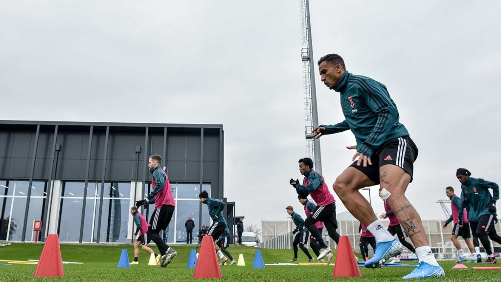 Entrainement juventus