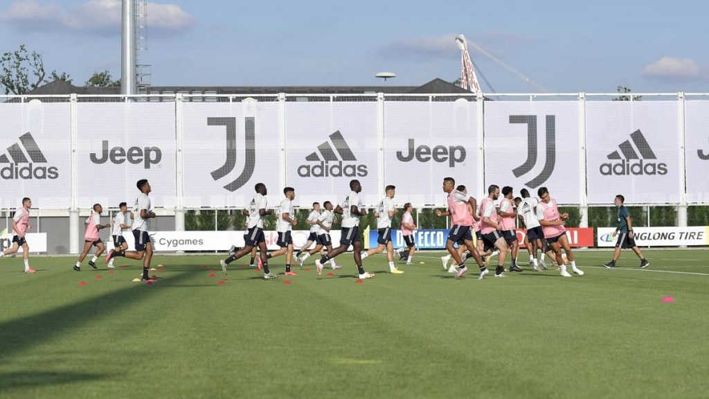 Entrainement juventus