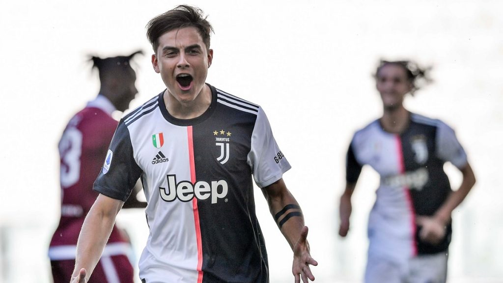 Dybala, Juventus Torino 04-07-2020