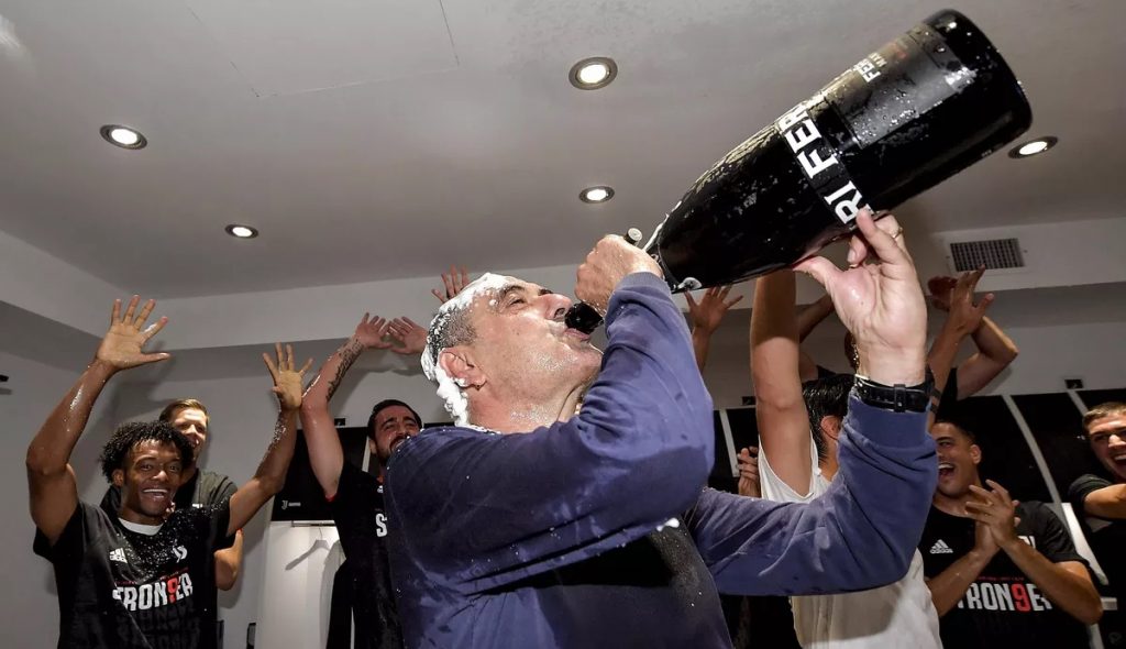 Maurizio Sarri scudetto juventus