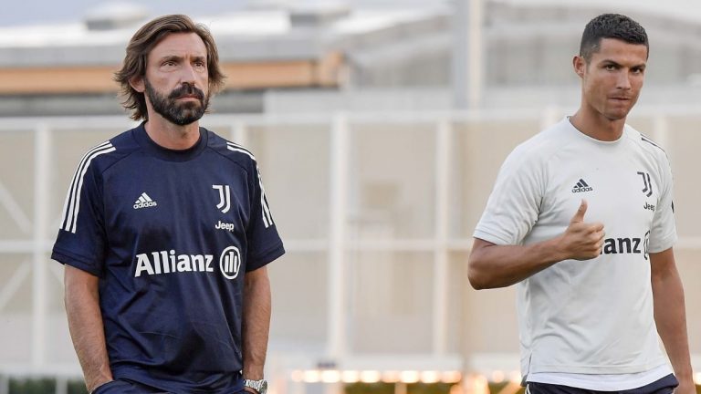 Premier entrainement Juventus Pirlo