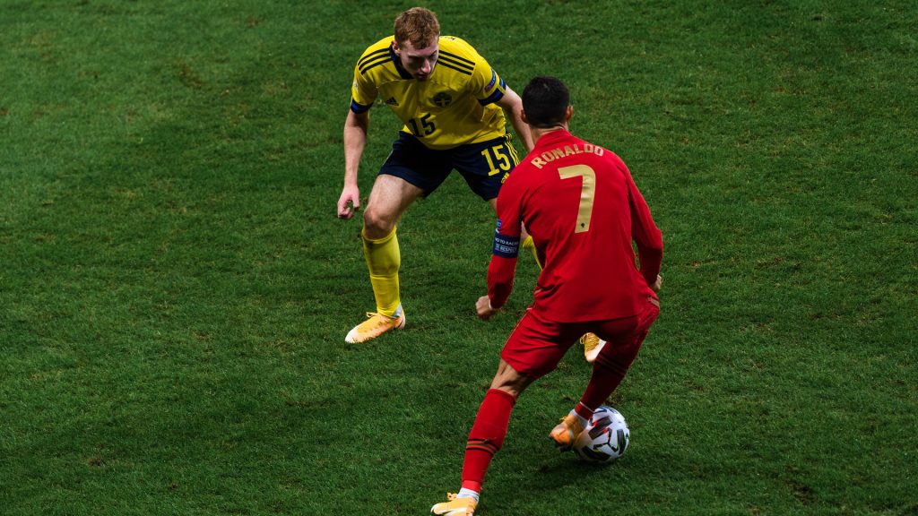 Ronaldo Kulusevski Suède Portugal 08/09/2020