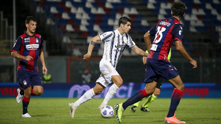 Crotone Juventus, Morata
