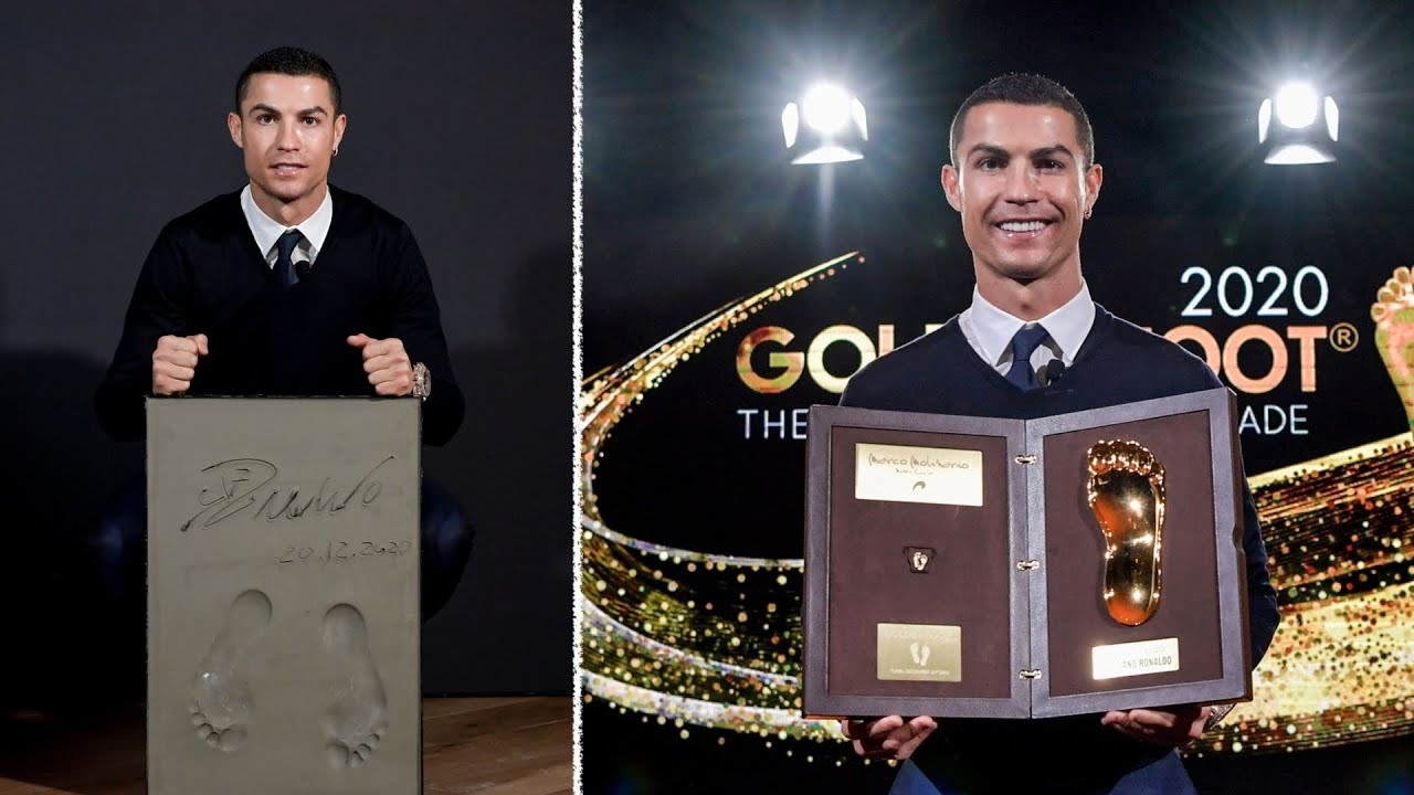 Ronaldo, golden foot