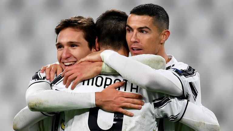 Chiesa, Morata, Ronaldo