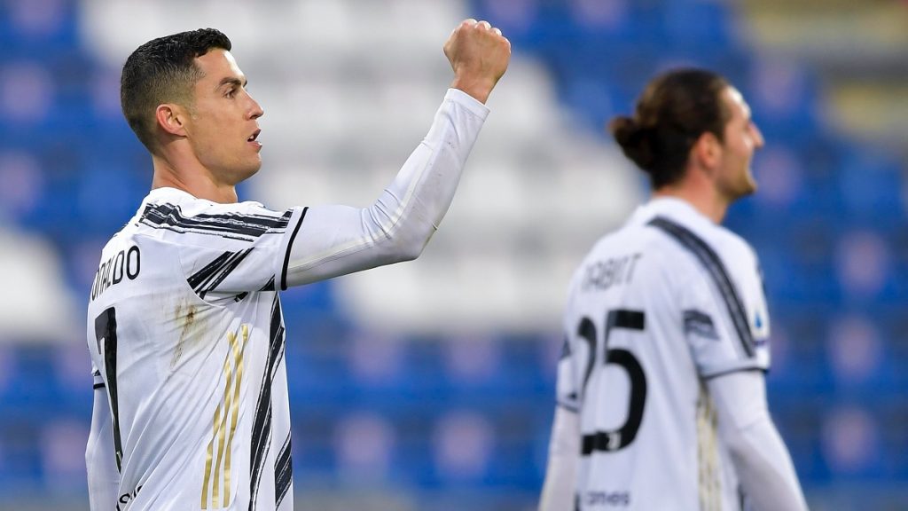 Ronaldo, Cagliari-Juventus