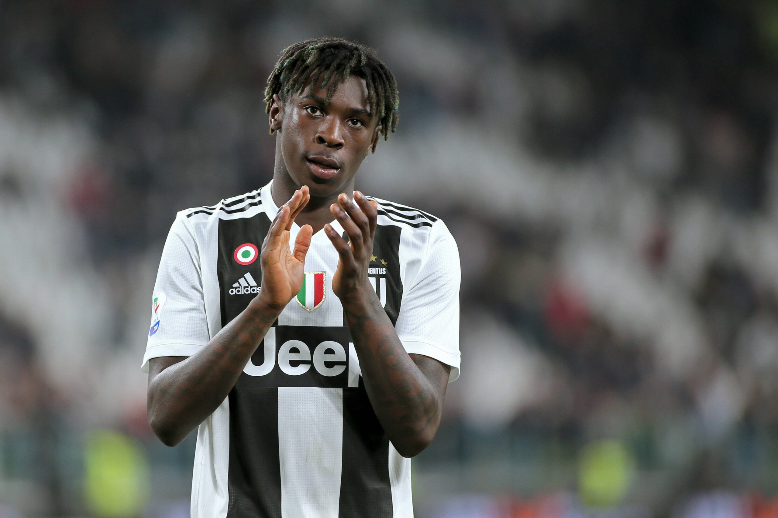 August 27, 2021, Turin, Italy: Turin, Italy, Allianz stadium, August 27, 2021, Moise Kean Juventus FC during Juventus FC Moise Kean portraits 2018/2019 - Other Other - Juventus FC Moise Kean portraits 2018/2019, turin, Italy PUBLICATIONxINxGERxSUIxAUTxONLY - ZUMAl164 20210827_zsa_l164_065 Copyright: xClaudioxBenedettox