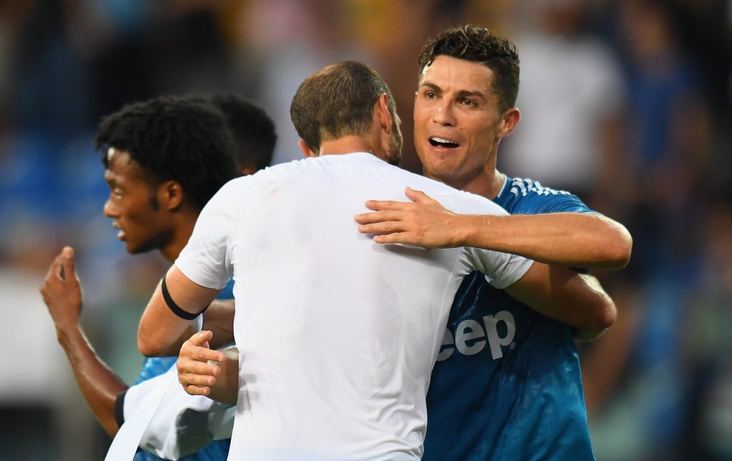 Chiellini s'exprime sur le départ de Ronaldo