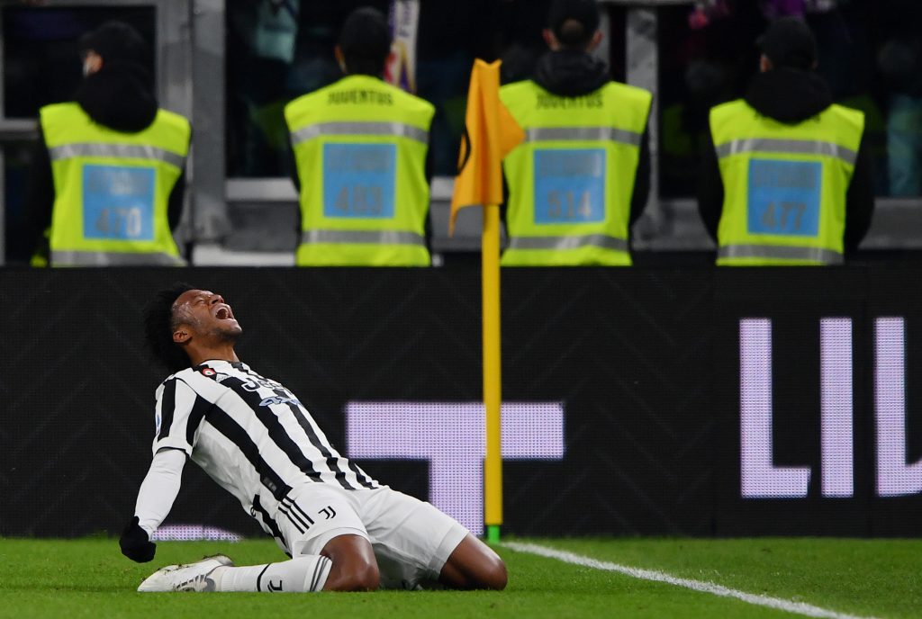 En 10 minutes, Juan Cuadrado devient le héros de la soirée face à la Fiorentina