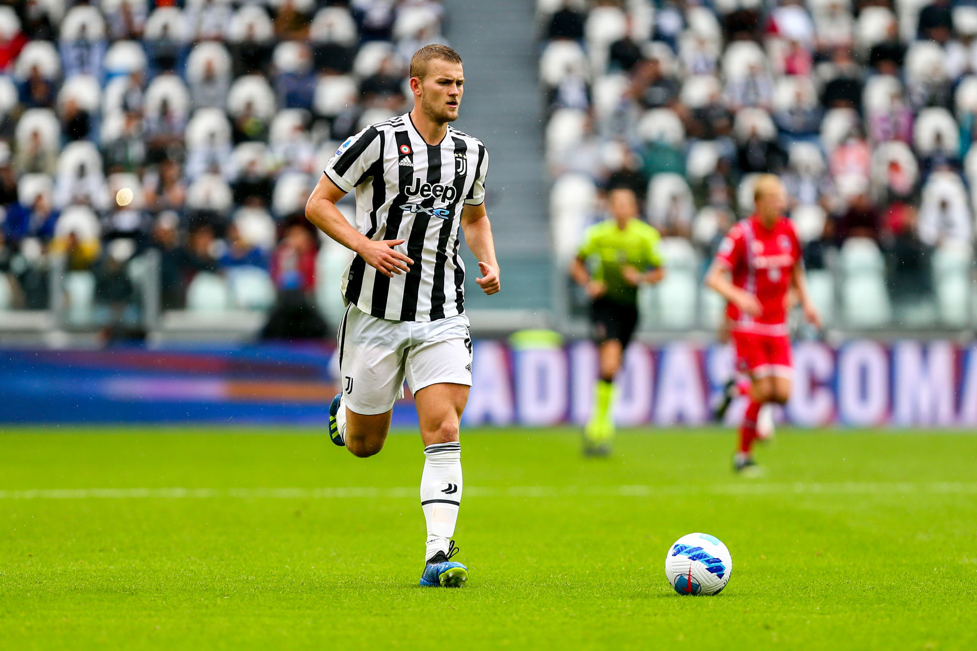 TURIN, ITALY, 26 SEPTEMBER 2021. Matthijs De Ligt of Juventus FC during the match between Juventus FC and UC Sampdoria on September, 26, 2021 at Allianz Stadium in Turin,Italy. Credit: Massimiliano Ferraro / Medialys Images
/Sipa USA
By Icon Sport - Allianz Stadium - Turin (Italie)