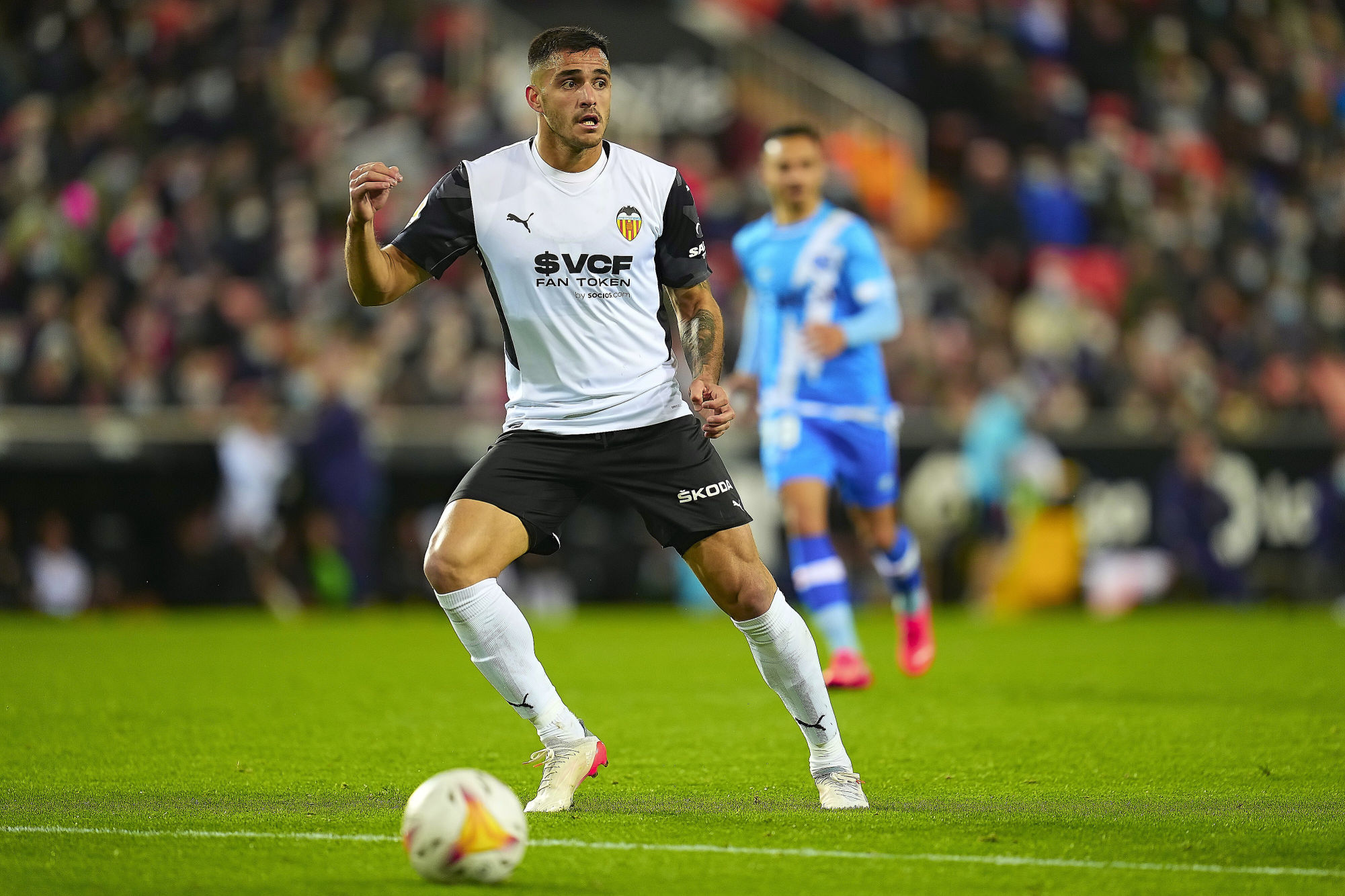 Maxi Gomez of Valencia CF