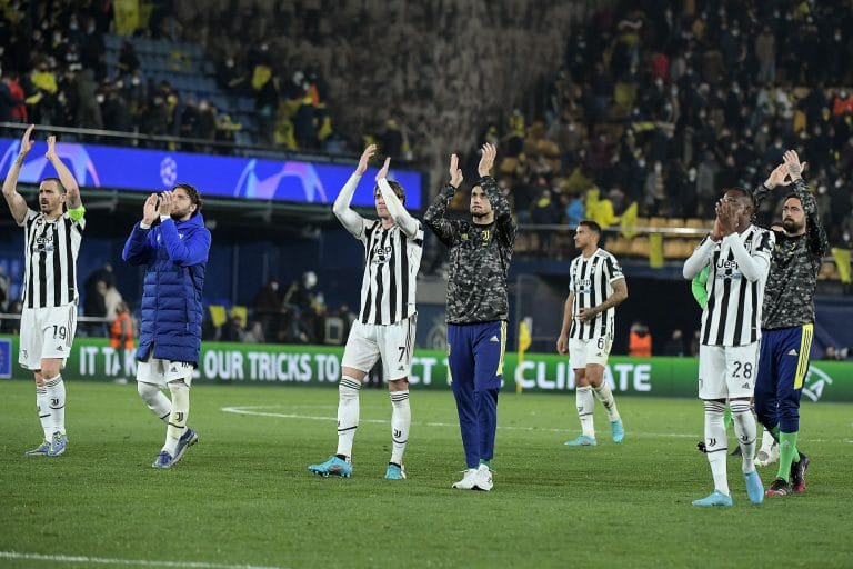 La Juventus repart de Villarreal avec un match nul