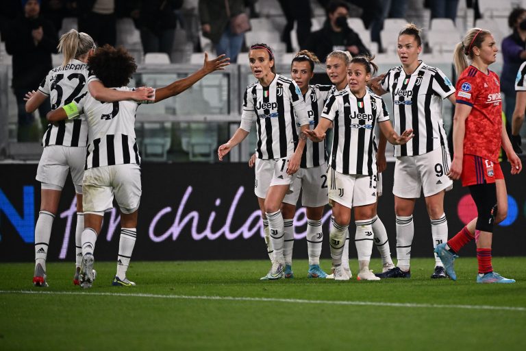 Des joueuses de la Juventus s&rsquo;expriment après la victoire face à Lyon