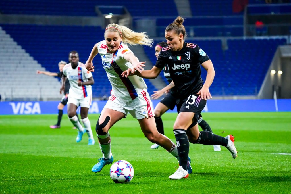La Juventus tombe sur un OL féminin plus fort et s&rsquo;incline logiquement dans le Rhône