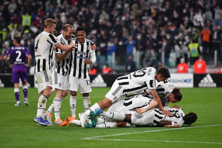 La Juventus s&rsquo;impose face à la Fiorentina et file en finale de la Coppa Italia