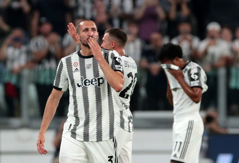 Les paroles de Giorgio Chiellini après son dernier match à domicile