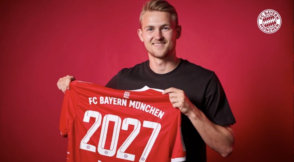 Matthijs de Ligt rejoint le Bayern Munich (Officiel)