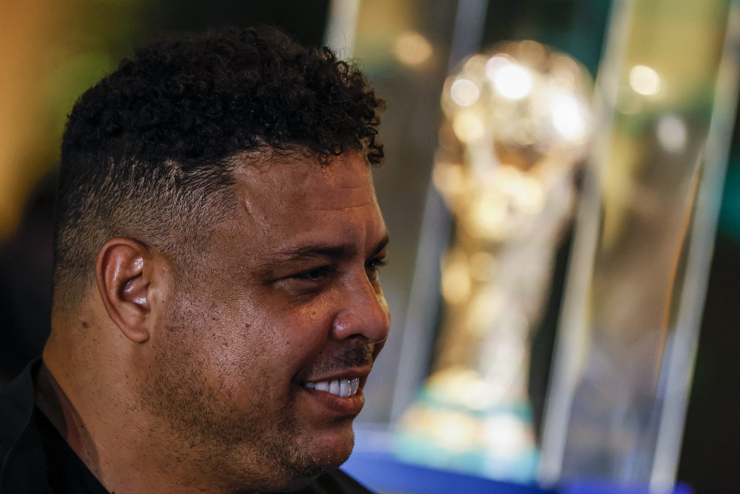 RIO DE JANEIRO, BRAZIL - JUNE 30: Brazilian former football player Ronaldo Nazario attends a ceremony organized by Brazilian Football Confederation to honor 2002 FIFA World Champions on the 20th anniversary at Fairmont Hotel on June 30, 2022 in Rio de Janeiro, Brazil. (Photo by Buda Mendes/Getty Images)