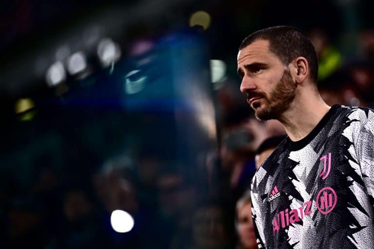 Leonardo Bonucci se livre lors d&rsquo;un live Twitch organisé par la Juventus