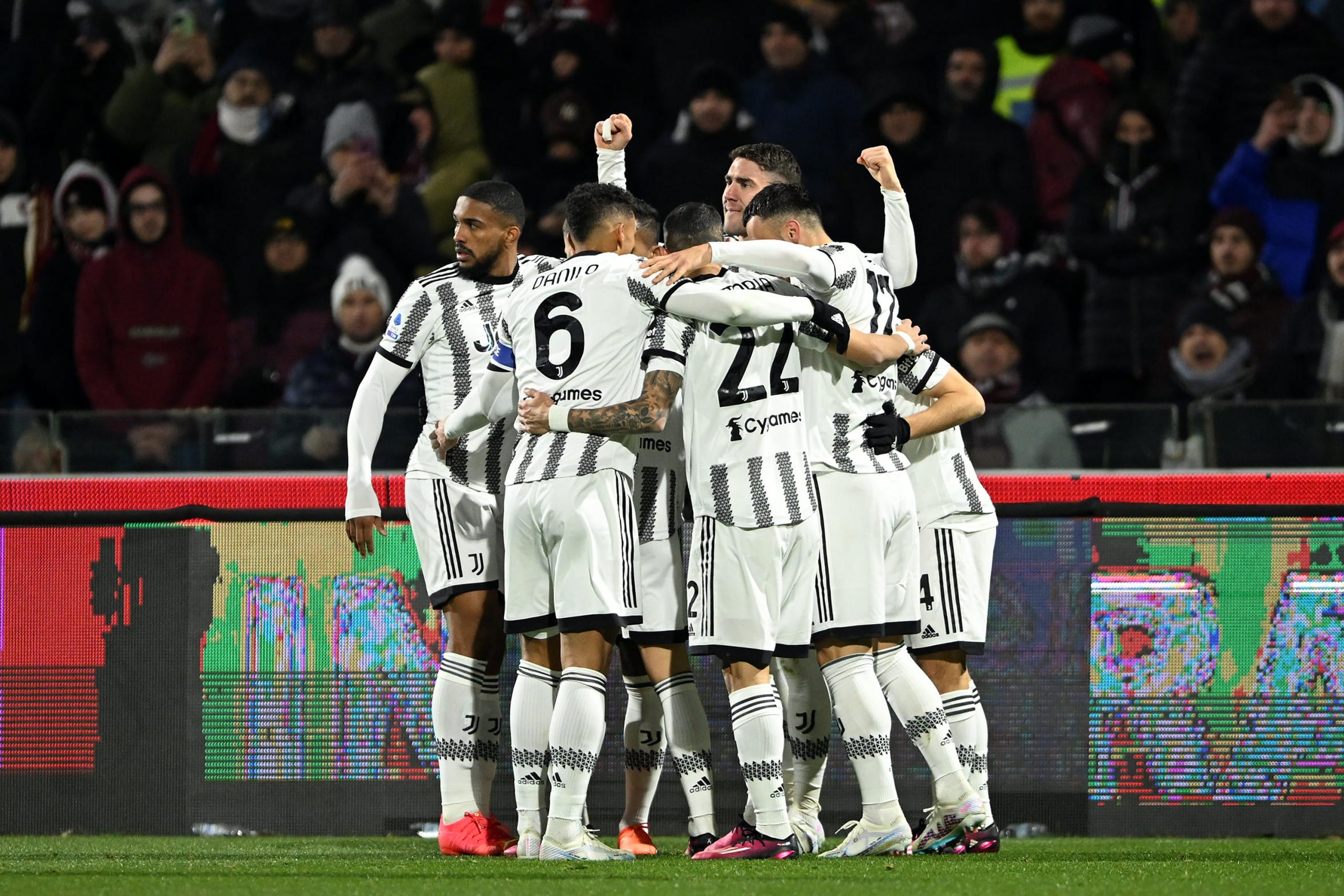 La Juventus s’impose à Salerne et retrouve le succès en Serie A
