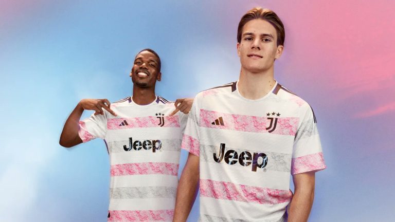 La Juventus officialise son nouveau maillot extérieur pour la saison 2023/24