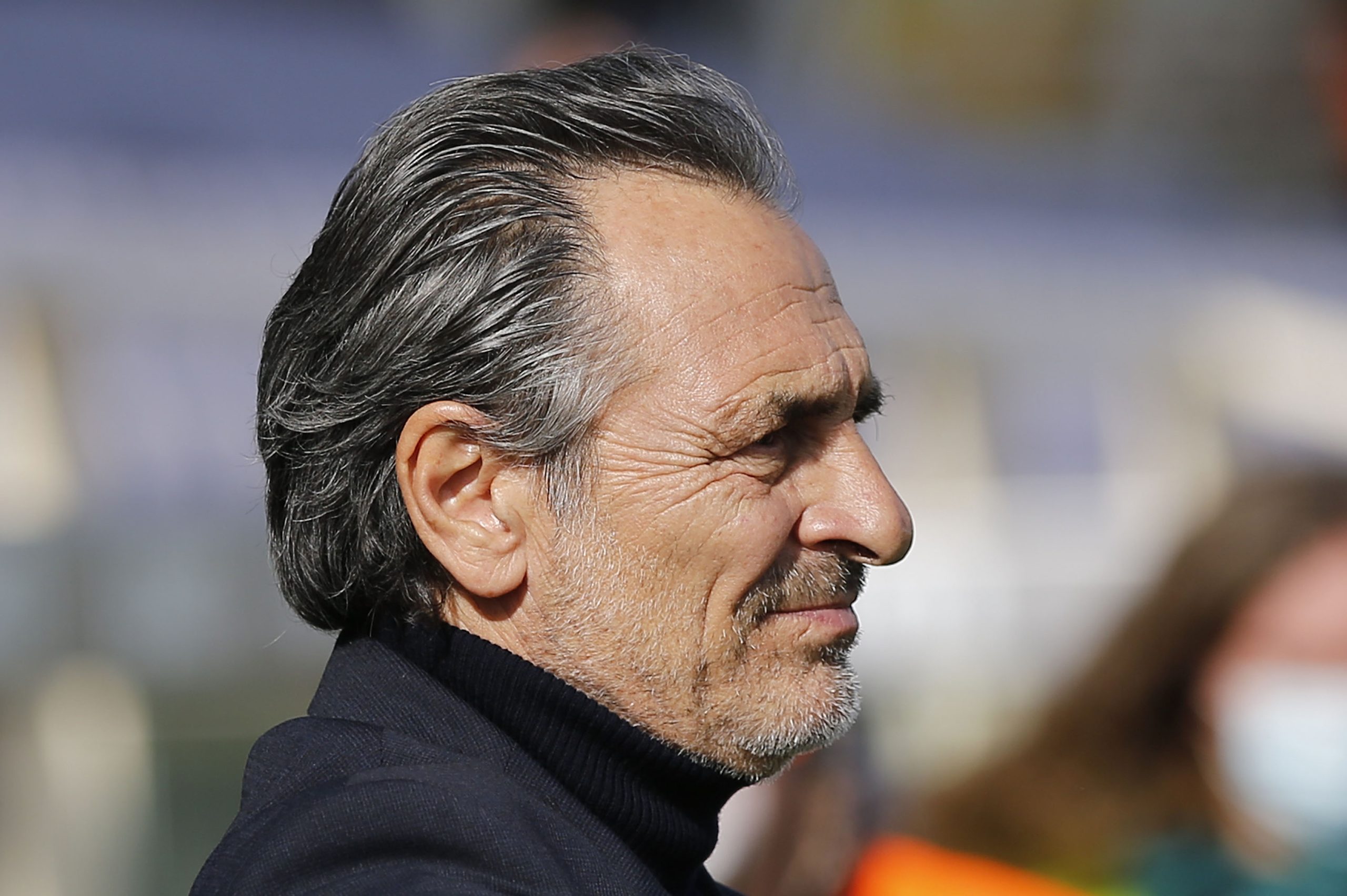 FLORENCE, ITALY - MARCH 07: Cesare Prandelli manager of ACF Fiorentina looks on during the Serie A match between ACF Fiorentina and Parma Calcio at Stadio Artemio Franchi on March 7, 2021 in Florence, Italy. (Photo by Gabriele Maltinti/Getty Images)