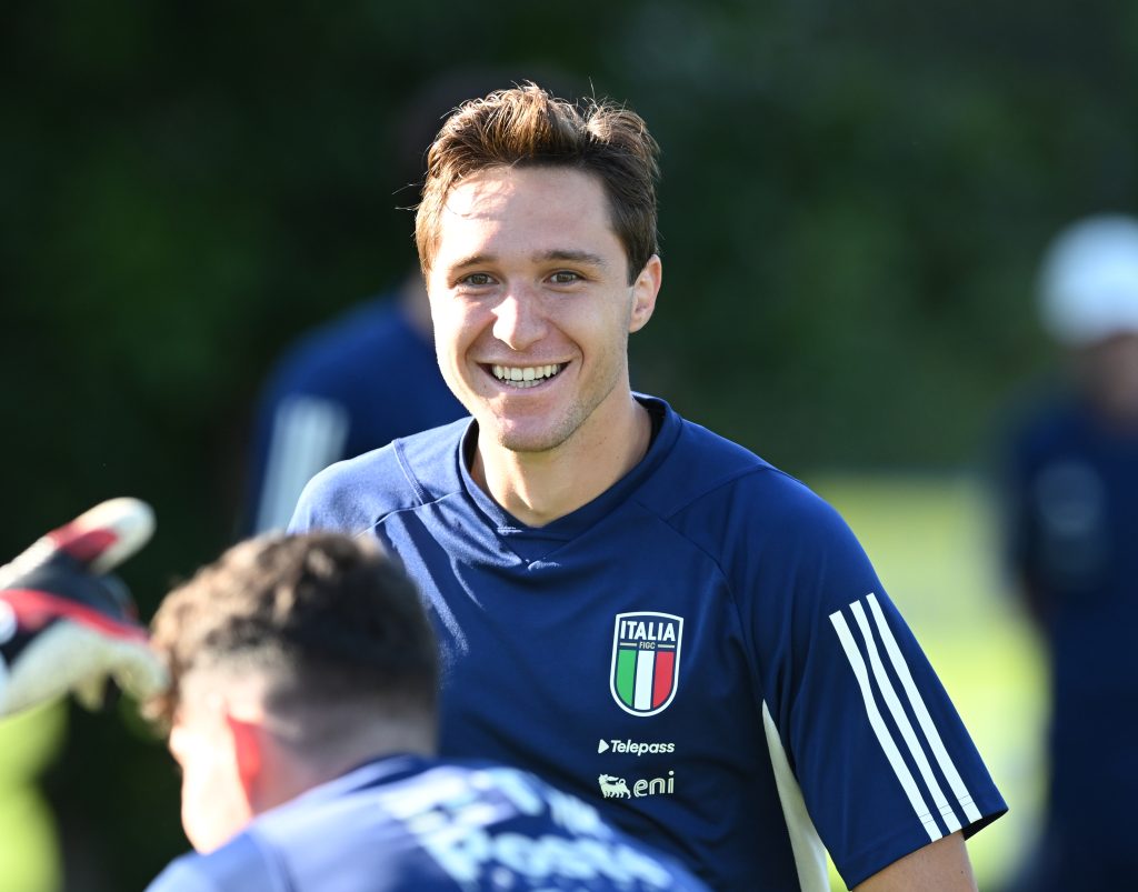 Blessé, Federico Chiesa a fait son retour à Turin