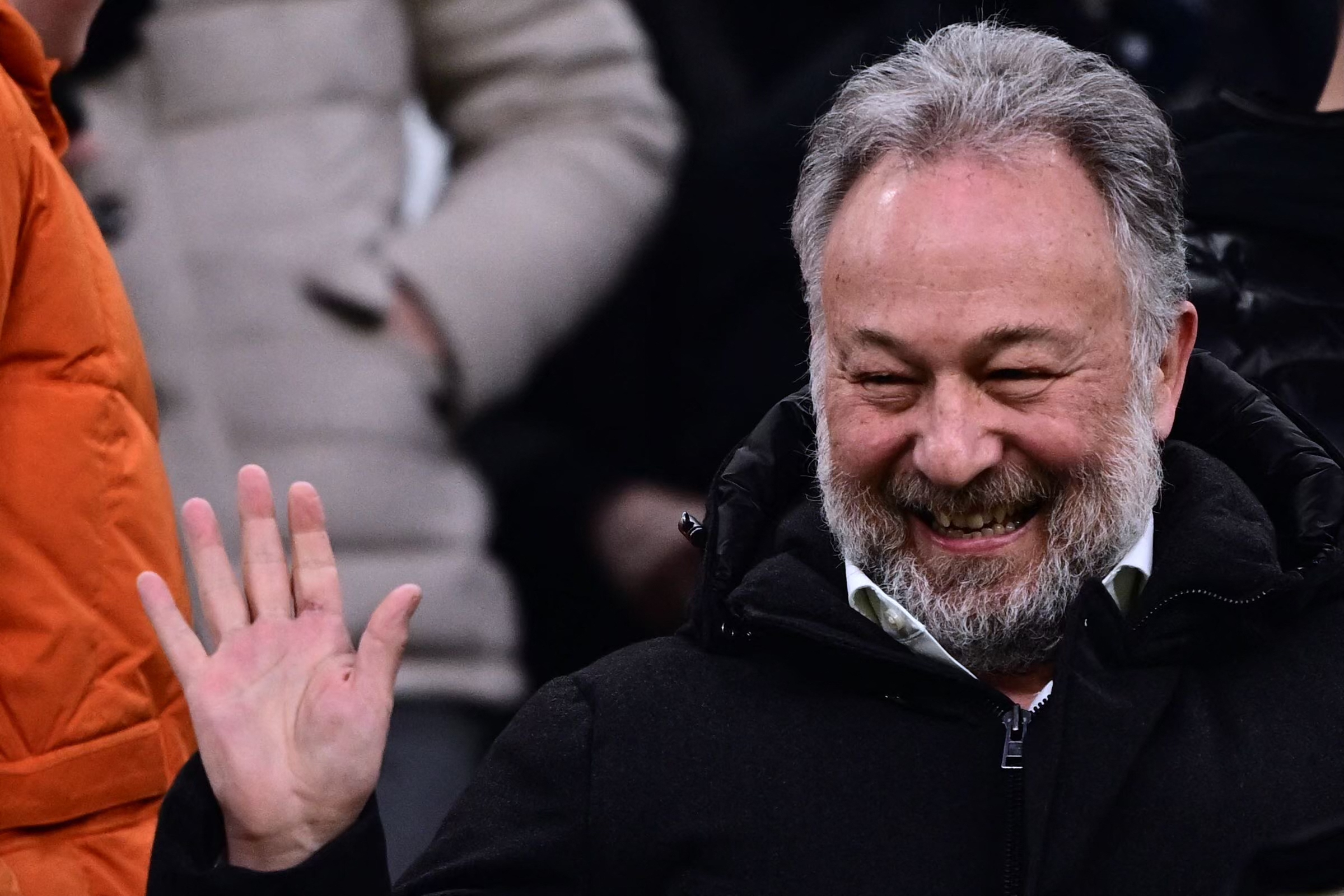 Juventus's new president Gianluca Ferrero attends the Italian Serie A football match between Juventus and Fiorentina on February 12, 2023 at the Juventus stadium in Turin. (Photo by Marco BERTORELLO / AFP) (Photo by MARCO BERTORELLO/AFP via Getty Images)