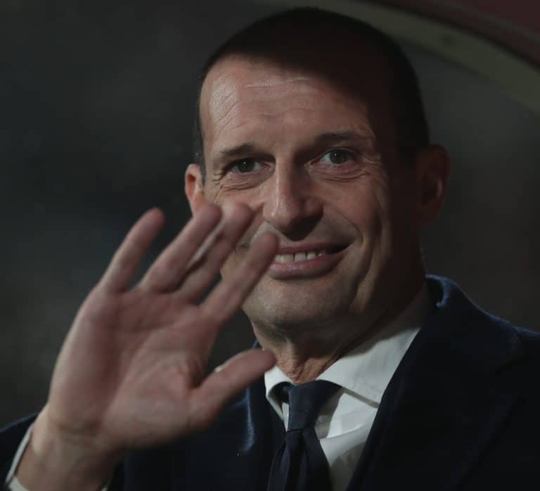 Massimiliano Allegri a été élu meilleur coach de novembre en Serie A