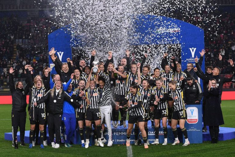 L&rsquo;équipe féminine remporte la Supercoupe d&rsquo;Italie contre l&rsquo;AS Roma