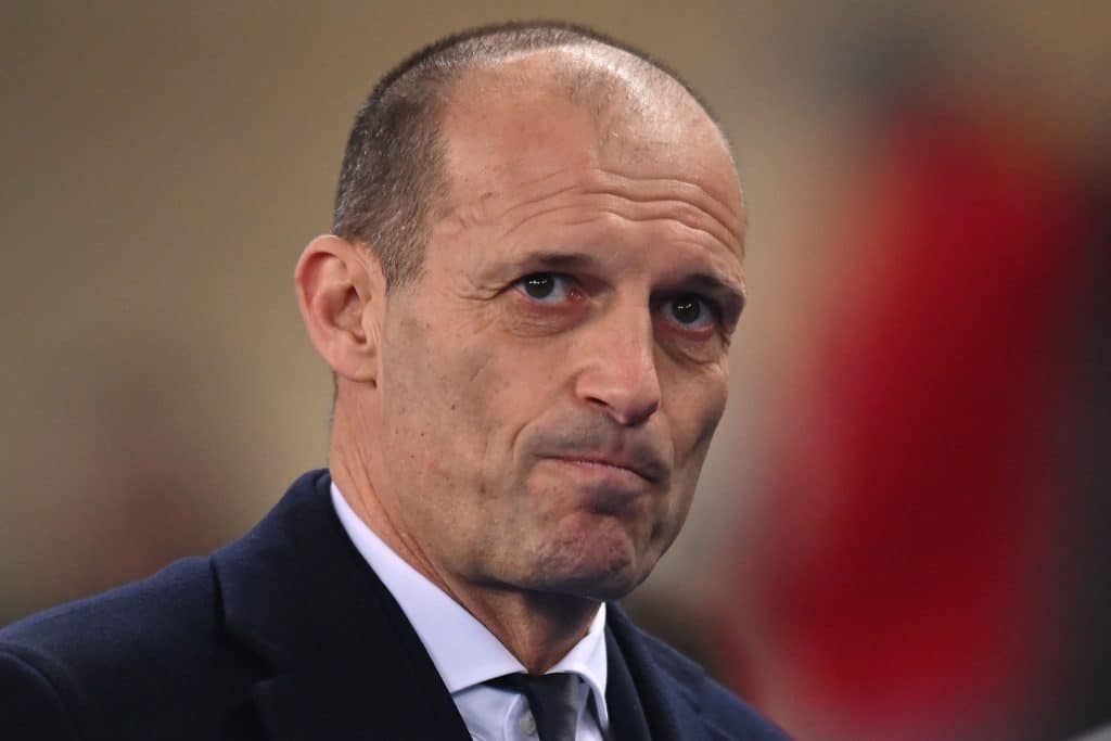 Massimiliano Allegri, Alex Sandro et Adrien Rabiot réagissent au match nul contre l&rsquo;Hellas Verona