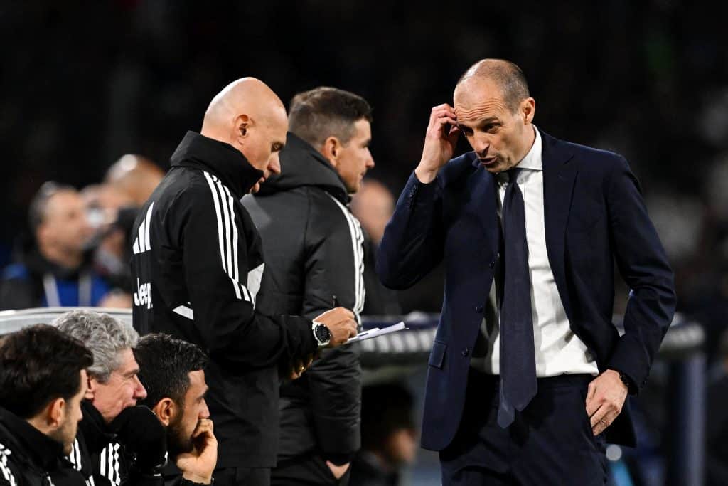 Les mots de Massimiliano Allegri et Dusan Vlahovic après la défaite contre Naples