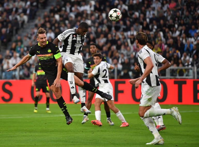 Entrée en lice totalement réussite pour la Juventus en Ligue des champions face au PSV