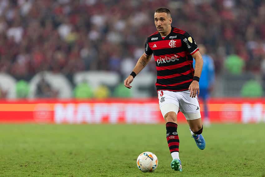 LEO ORTIZ of Flamengo (Photo by /Sipa USA) - Photo by Icon Sport