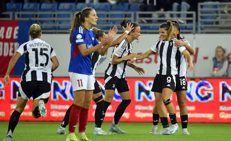 Débuts réussis pour la Juventus en Ligue des Champions féminine