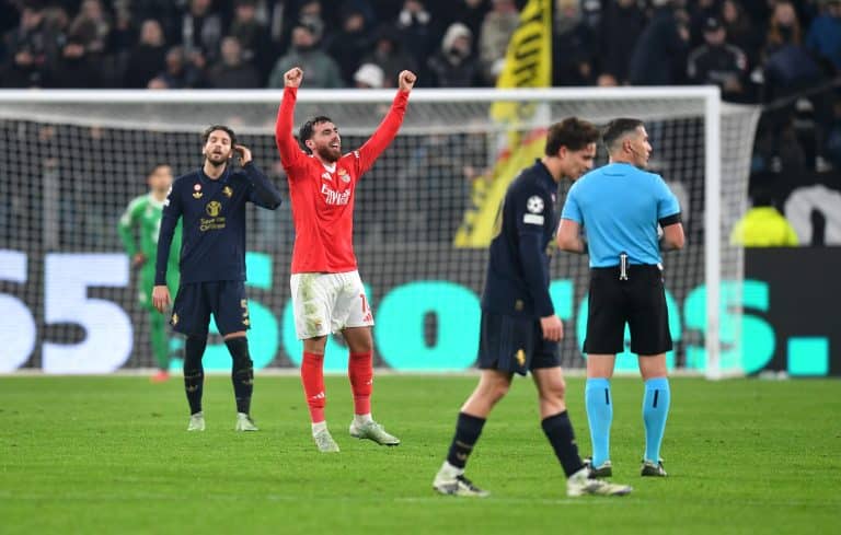Une Juventus décevante s&rsquo;incline contre Benfica en Ligue des Champions