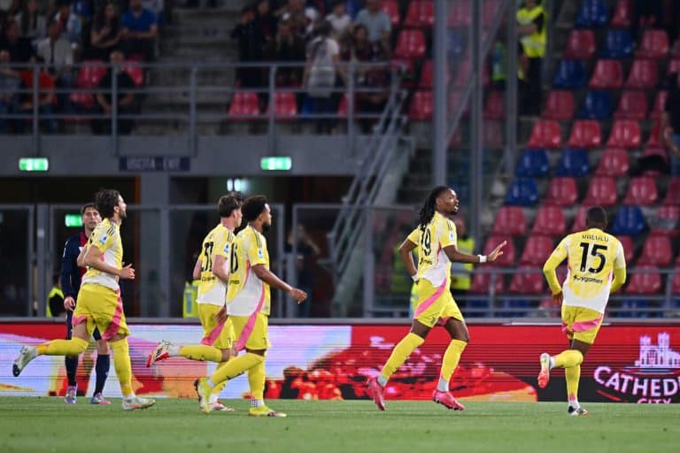 La Juventus repart de Bologna avec le point du match nul