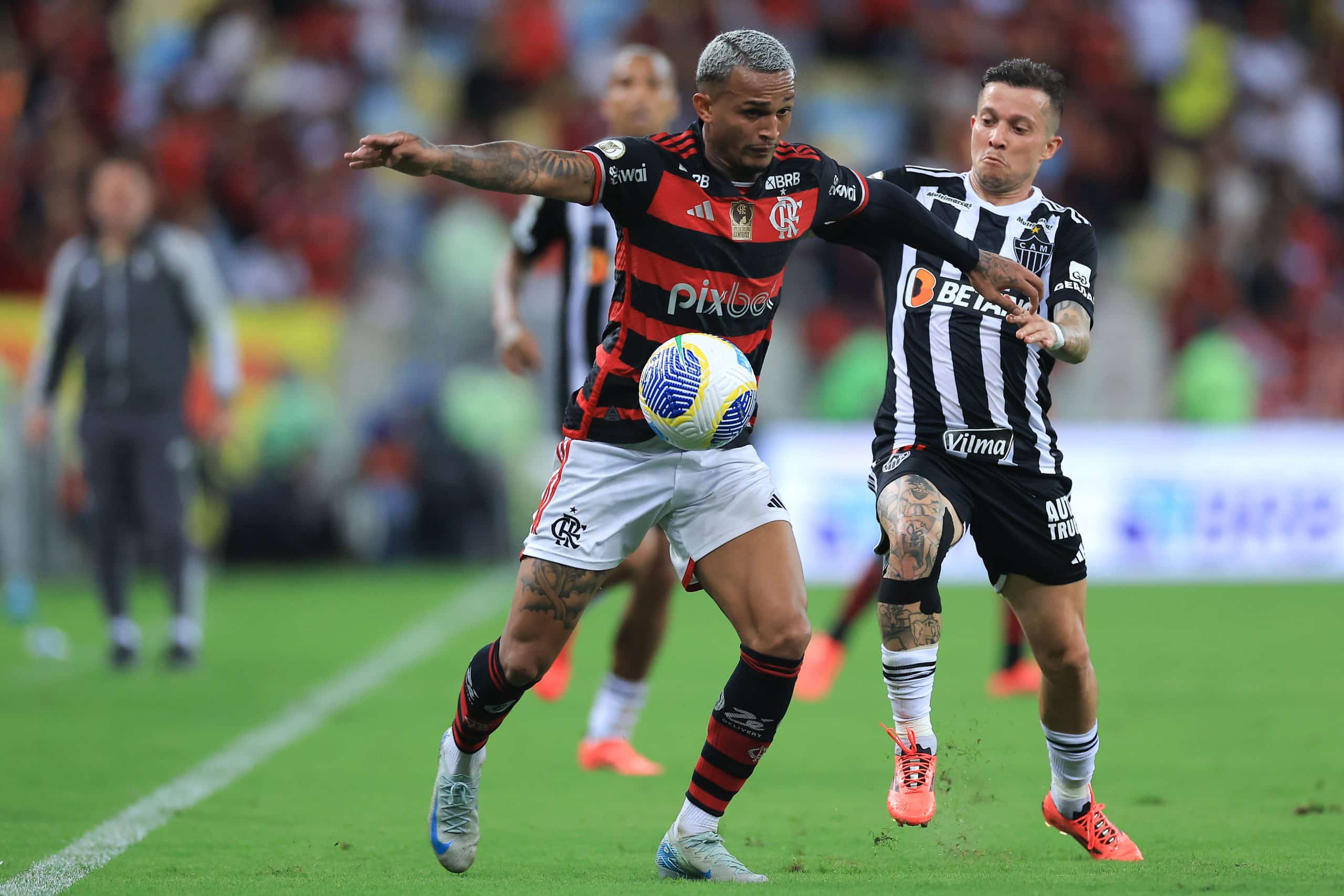 Wesley of Flamengo (Photo by Buda Mendes/Getty Images)