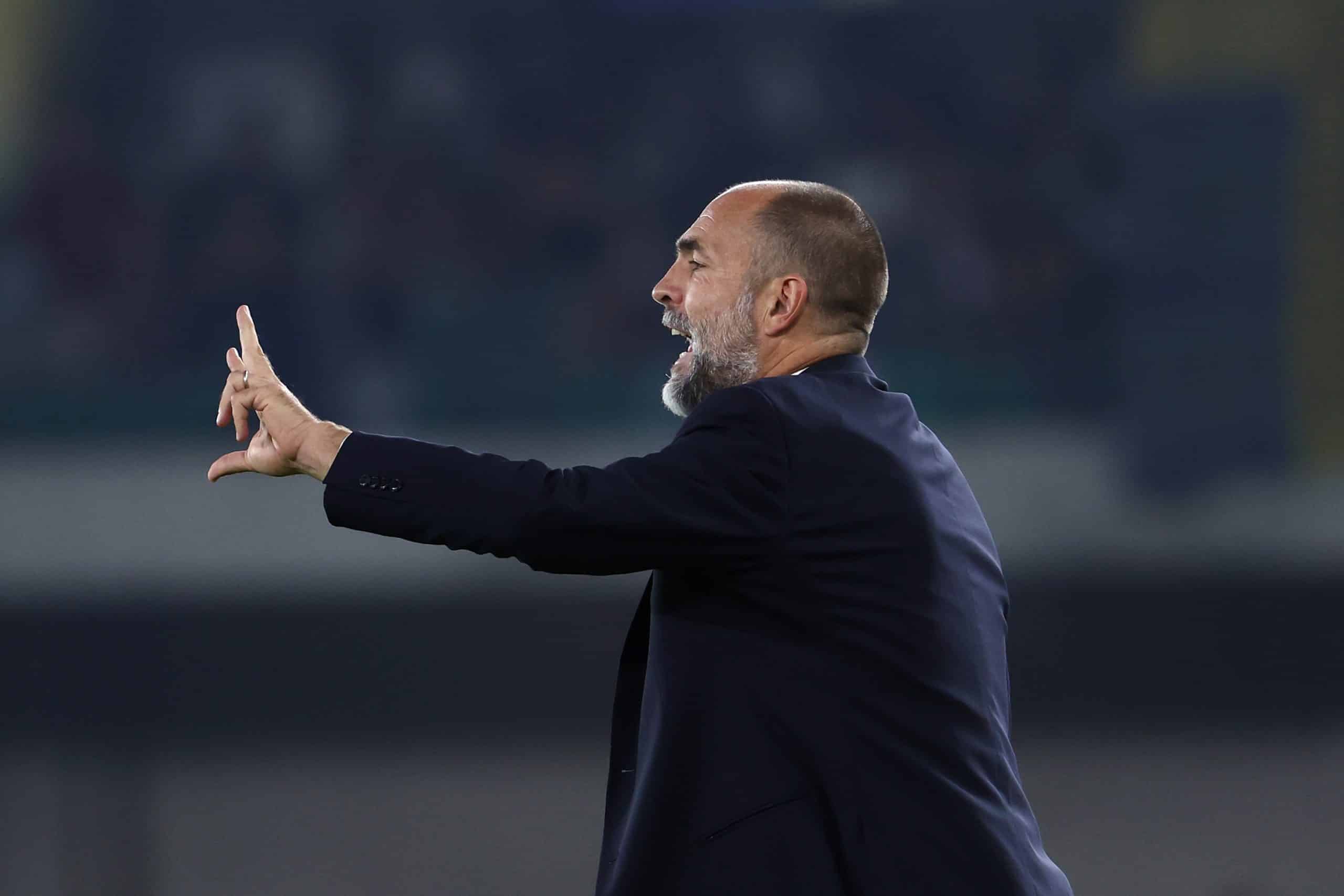 VERONA, ITALY - SEPTEMBER 20: Igor Tudor Head Coach of Juventus FC gestures during the Serie A match between Hellas Verona FC and Juventus FC at Stadio Marcantonio Bentegodi on September 20, 2025 in Verona, Italy. (Photo by Francesco Scaccianoce/Getty Images)