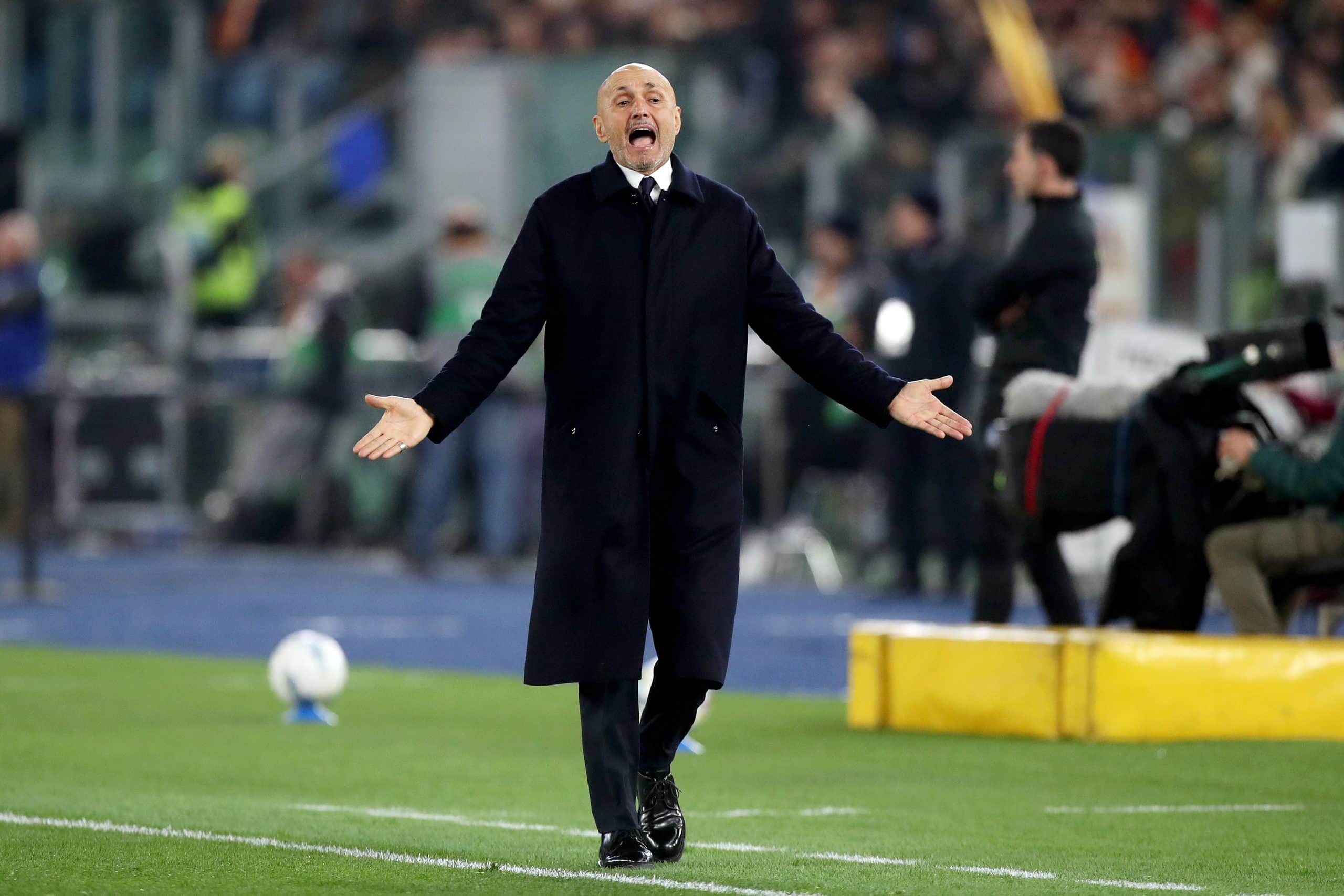 ROME, ITALY - MARCH 01: Luciano Spalletti, Head Coach of Juventus during the Serie A match between AS Roma and Juventus FC at Stadio Olimpico on March 01, 2026 in Rome, Italy. (Photo by Paolo Bruno/Getty Images)