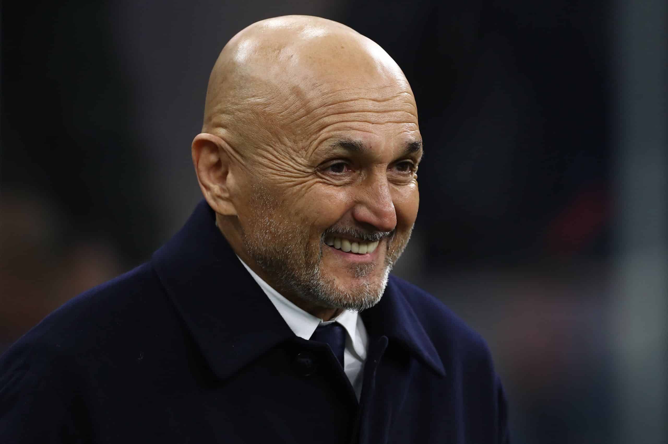 MILAN, ITALY - FEBRUARY 14: Juventus FC coach Luciano Spalletti looks on during the Serie A match between FC Internazionale and Juventus FC at Giuseppe Meazza Stadium on February 14, 2026 in Milan, Italy. (Photo by Marco Luzzani/Getty Images)