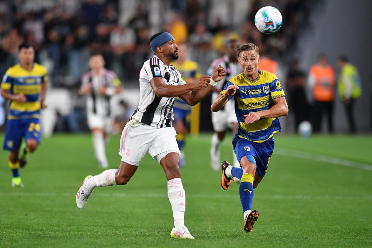 TURIN, ITALY - AUGUST 24: <> during the Serie A match between Juventus FC and Parma Calcio 1913 at  on August 24, 2025 in Turin, Italy. (Photo by Valerio Pennicino/Getty Images)