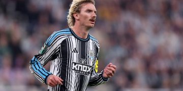 Nick Woltemade (Newcastle United). Photo by George Wood/Getty Images